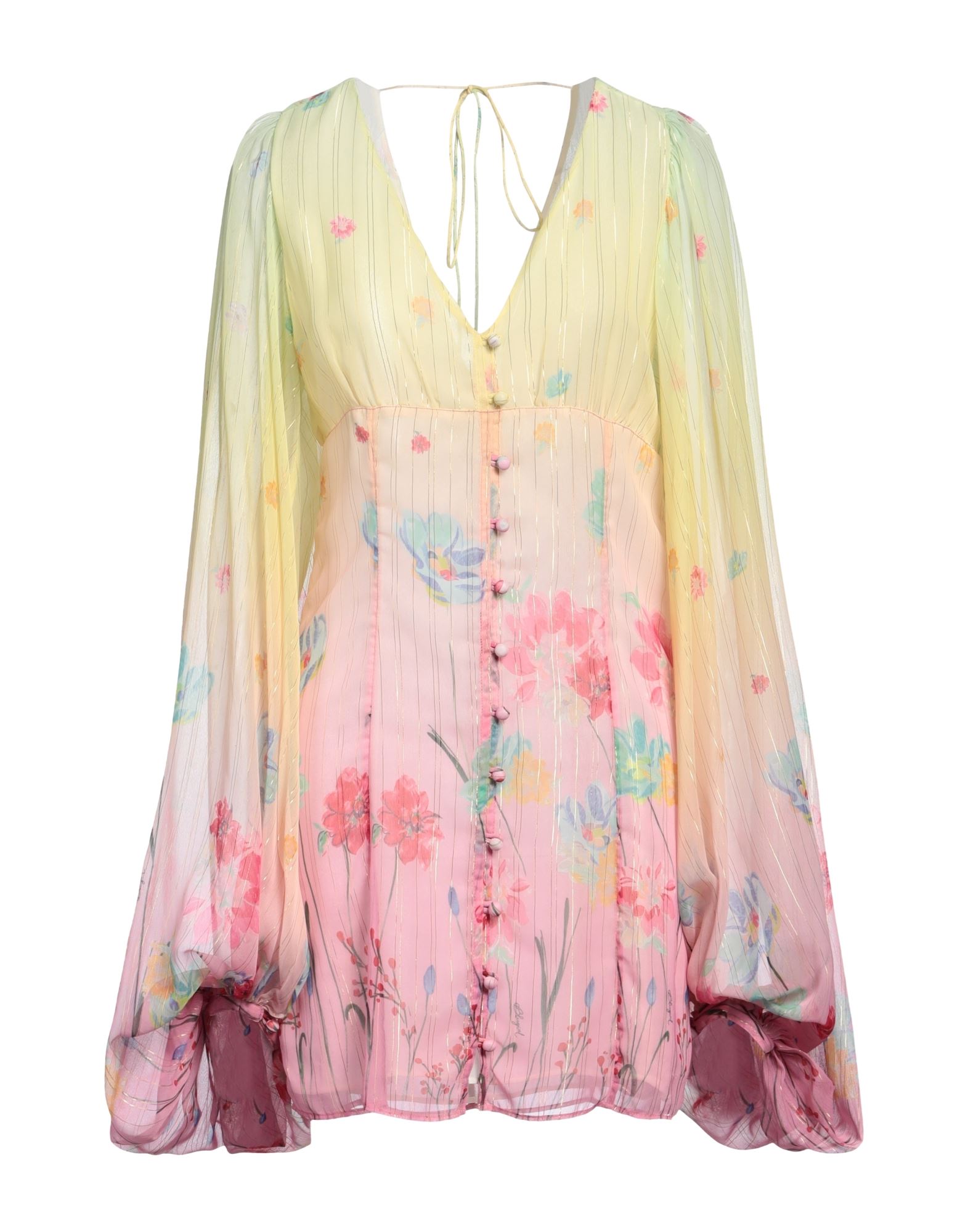 BLUGIRL Mini-kleid Damen Gelb von BLUGIRL