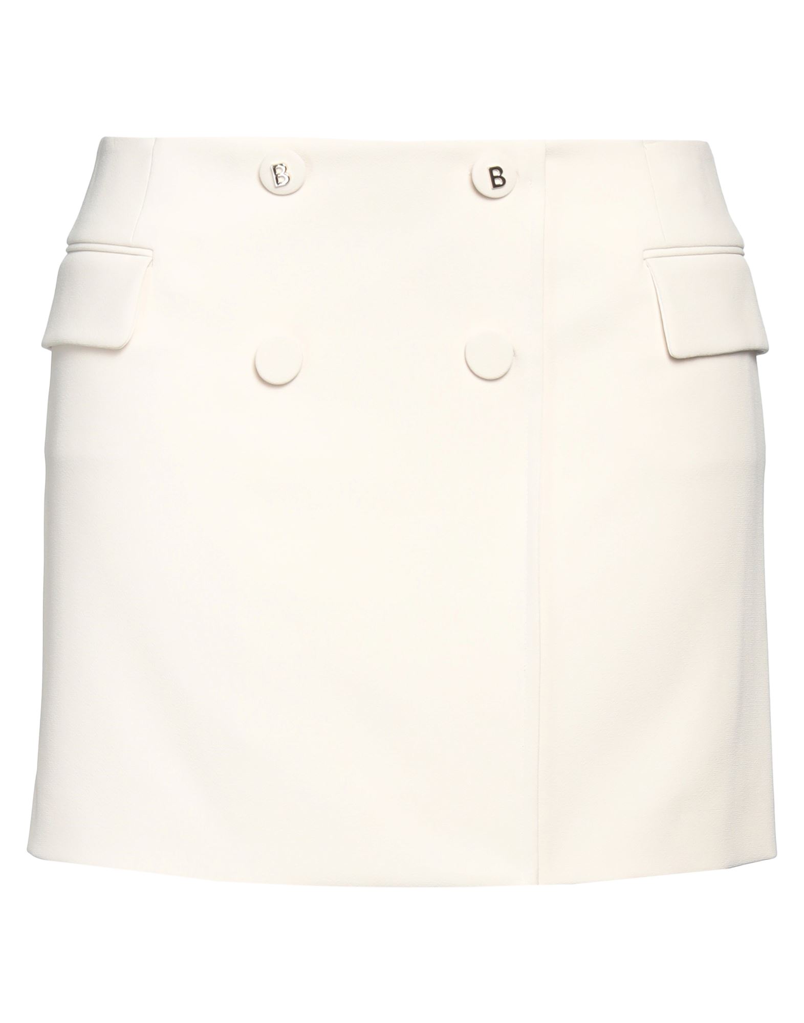 BLUGIRL Minirock Damen Cremeweiß BLUGIRL Minirock Damen Cremeweiß von BLUGIRL