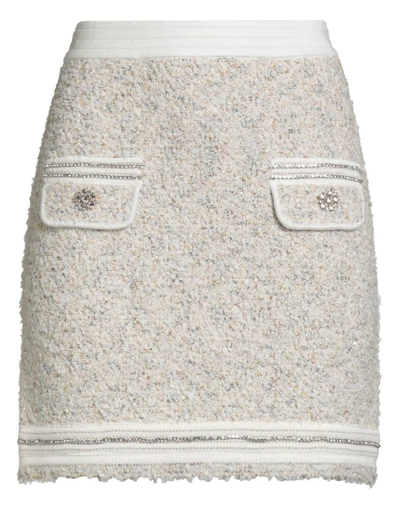 BLUGIRL Minirock Damen Cremeweiß von BLUGIRL