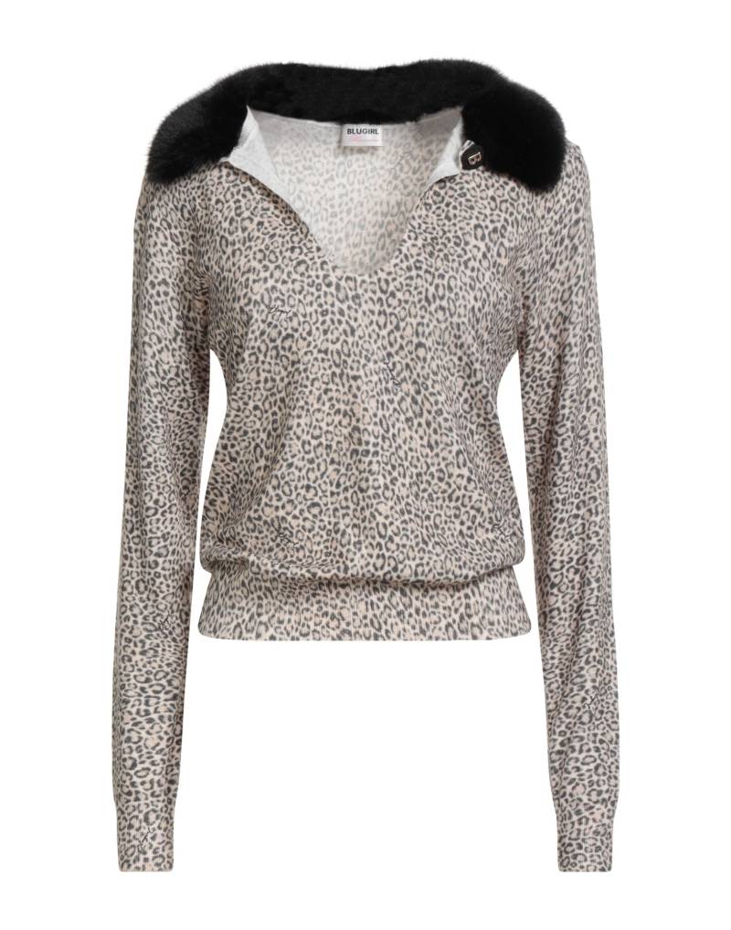 BLUGIRL Pullover Damen Beige von BLUGIRL