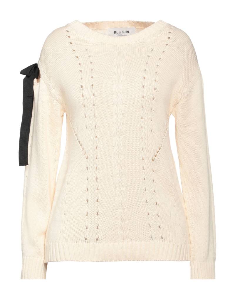 BLUGIRL Pullover Damen Cremeweiß von BLUGIRL