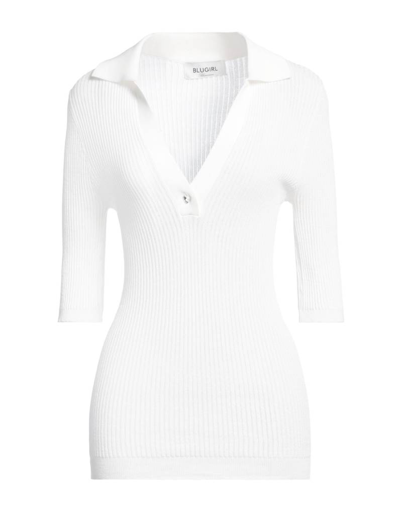 BLUGIRL Pullover Damen Weiß von BLUGIRL