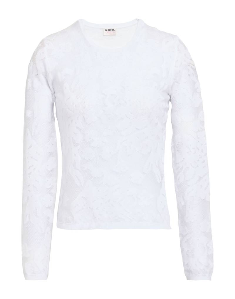 BLUGIRL Pullover Damen Weiß von BLUGIRL