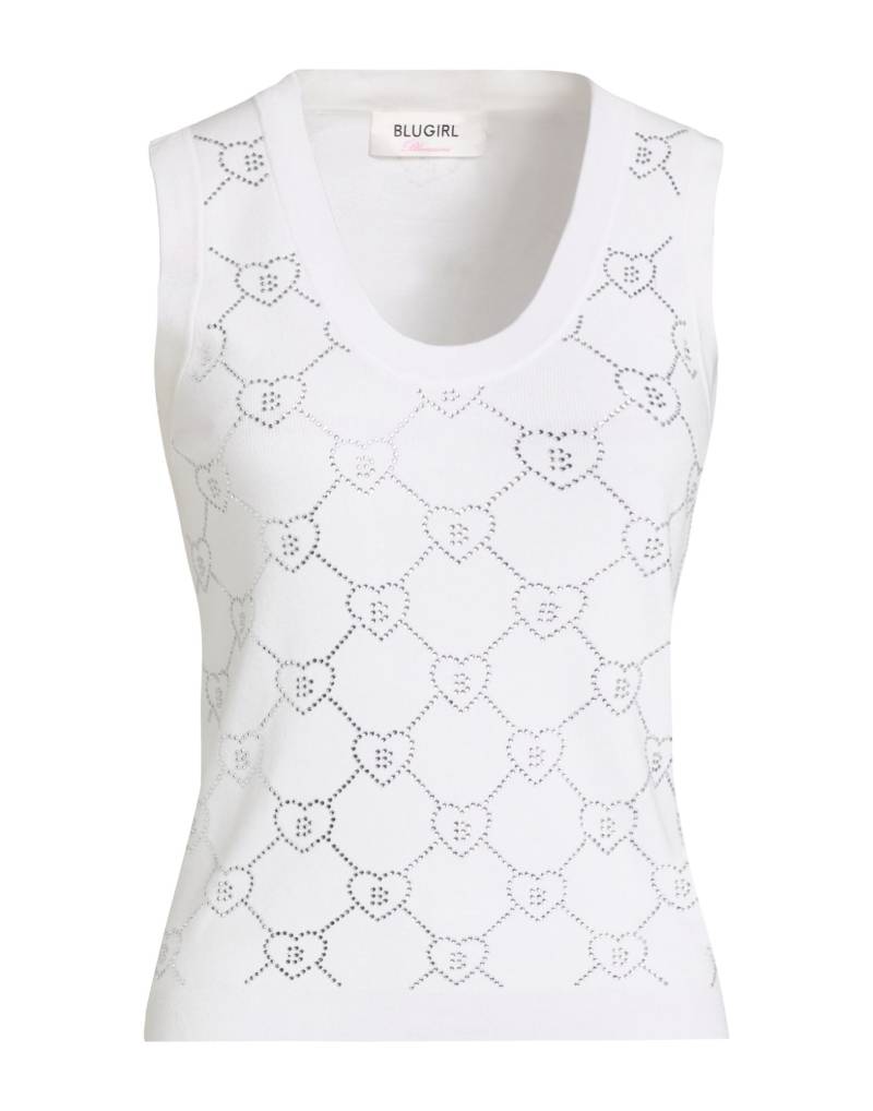 BLUGIRL Pullover Damen Weiß von BLUGIRL