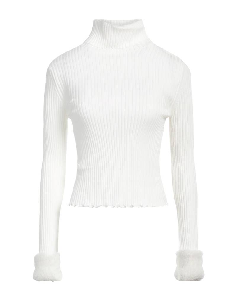 BLUGIRL Rollkragenpullover Damen Off white von BLUGIRL