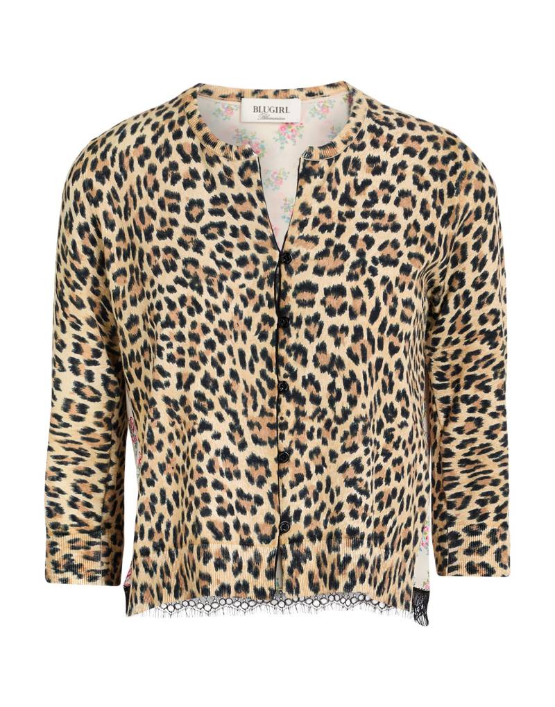 BLUGIRL Strickjacke Damen Beige von BLUGIRL