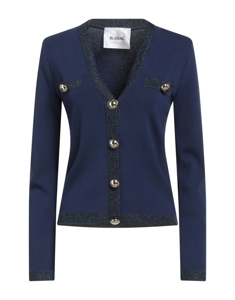 BLUGIRL Strickjacke Damen Blau von BLUGIRL