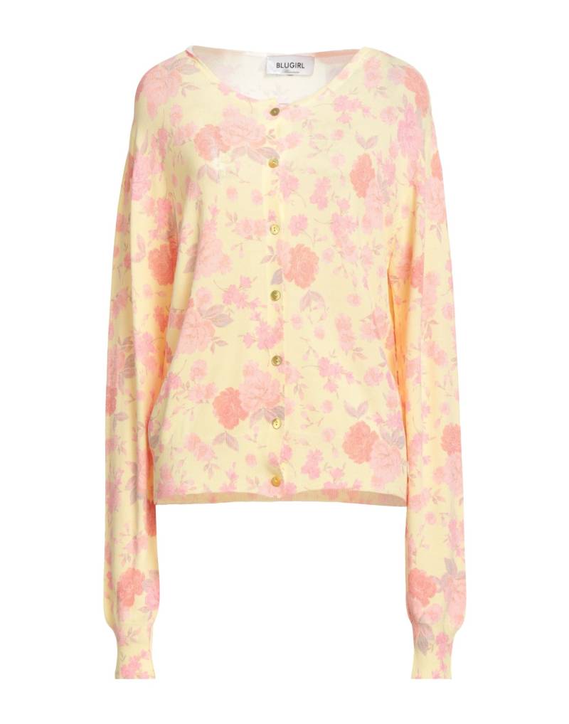 BLUGIRL Strickjacke Damen Gelb von BLUGIRL