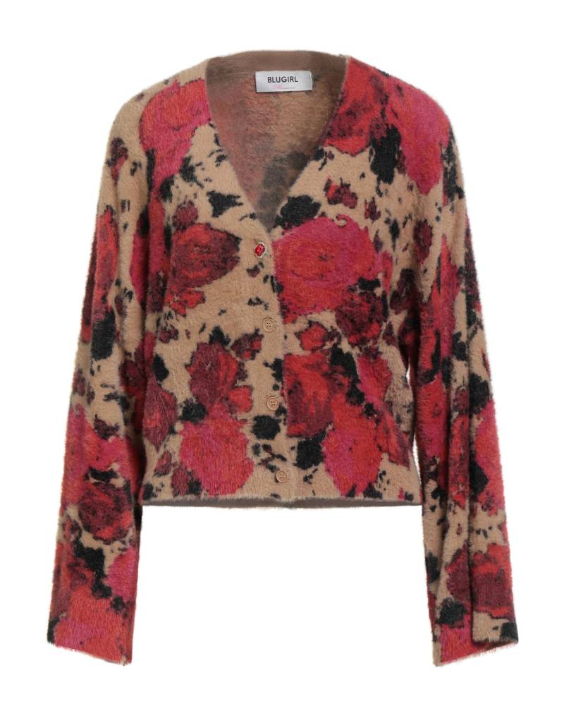 BLUGIRL Strickjacke Damen Kamel von BLUGIRL