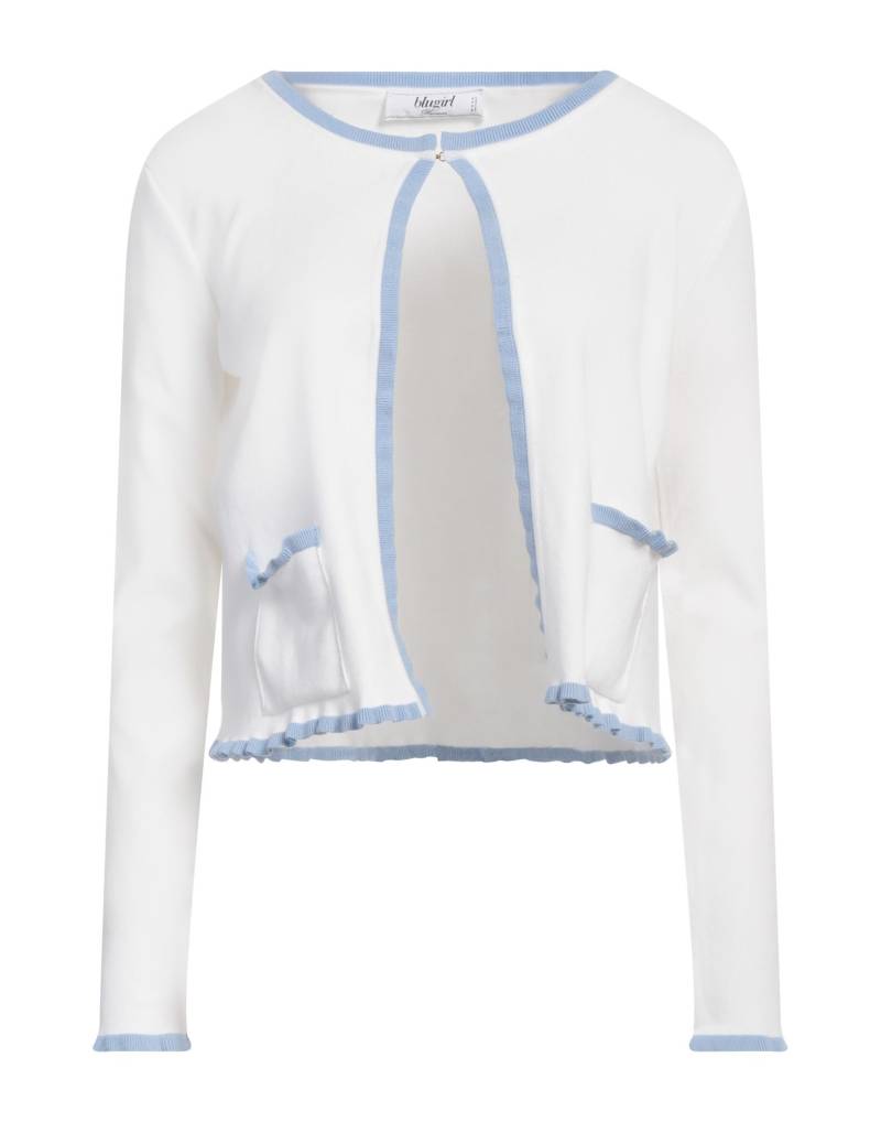 BLUGIRL Strickjacke Damen Weiß von BLUGIRL