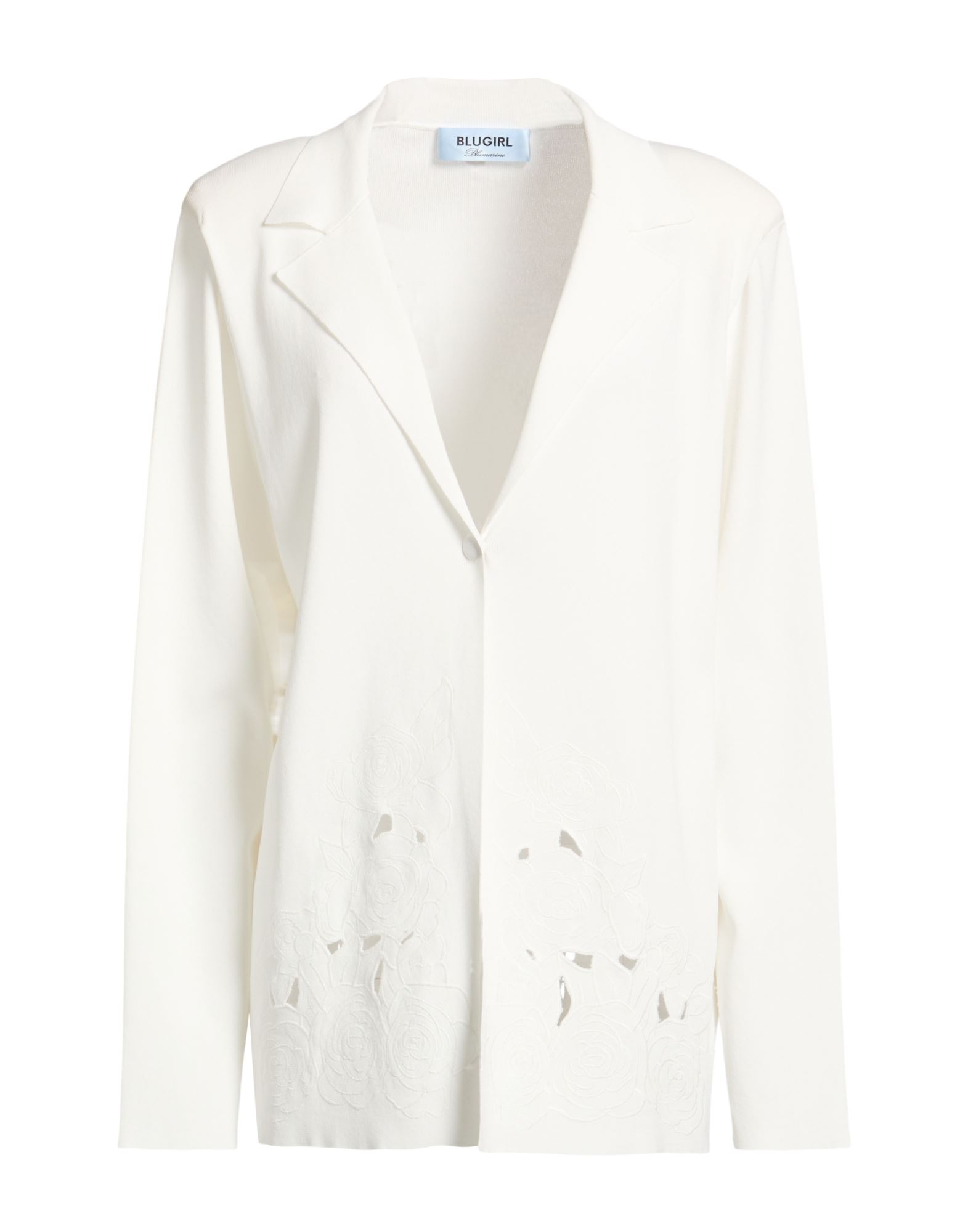 BLUGIRL Strickjacke Damen Weiß von BLUGIRL