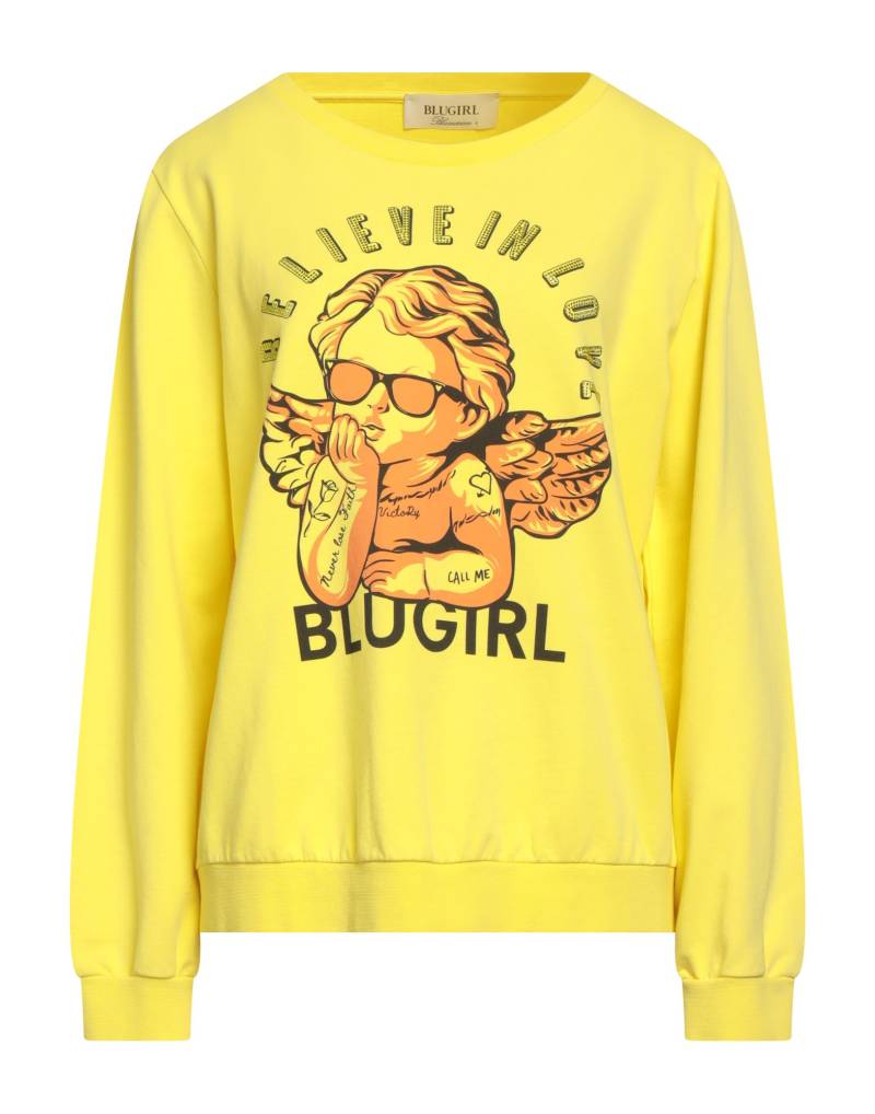 BLUGIRL Sweatshirt Damen Gelb von BLUGIRL