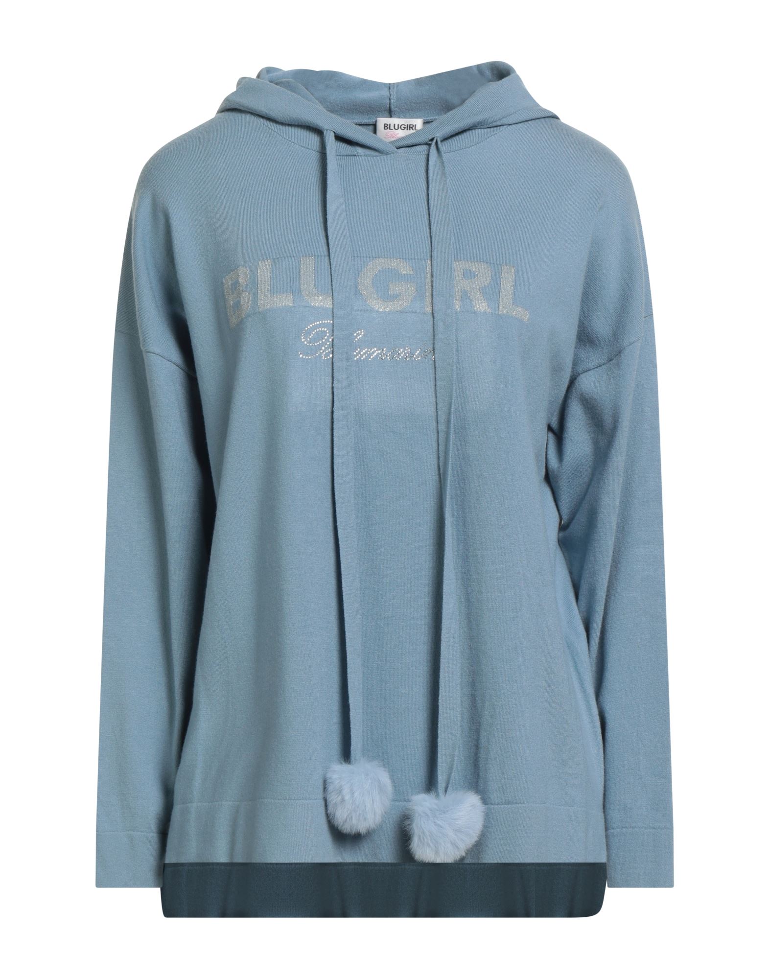 BLUGIRL Sweatshirt Damen Hellblau BLUGIRL Sweatshirt Damen Hellblau von BLUGIRL
