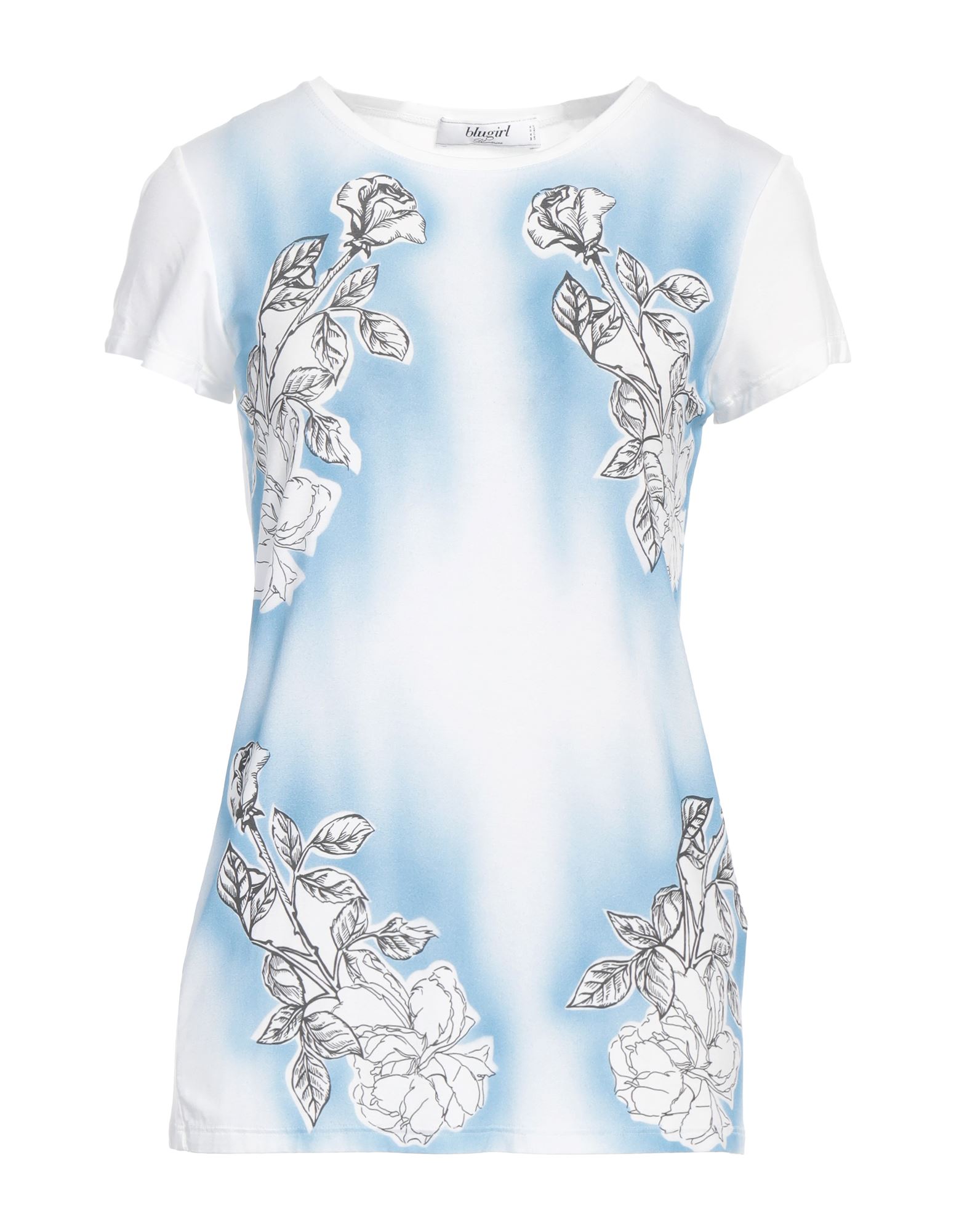 BLUGIRL T-shirts Damen Azurblau BLUGIRL T-shirts Damen Azurblau von BLUGIRL