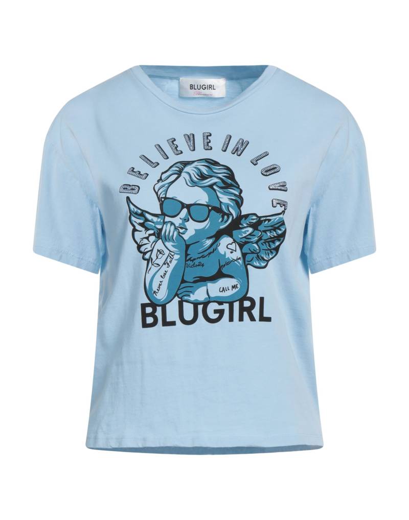 BLUGIRL T-shirts Damen Himmelblau von BLUGIRL