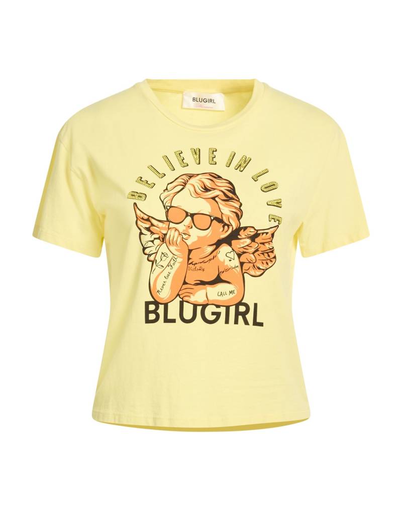 BLUGIRL T-shirts Damen Pastellgelb von BLUGIRL