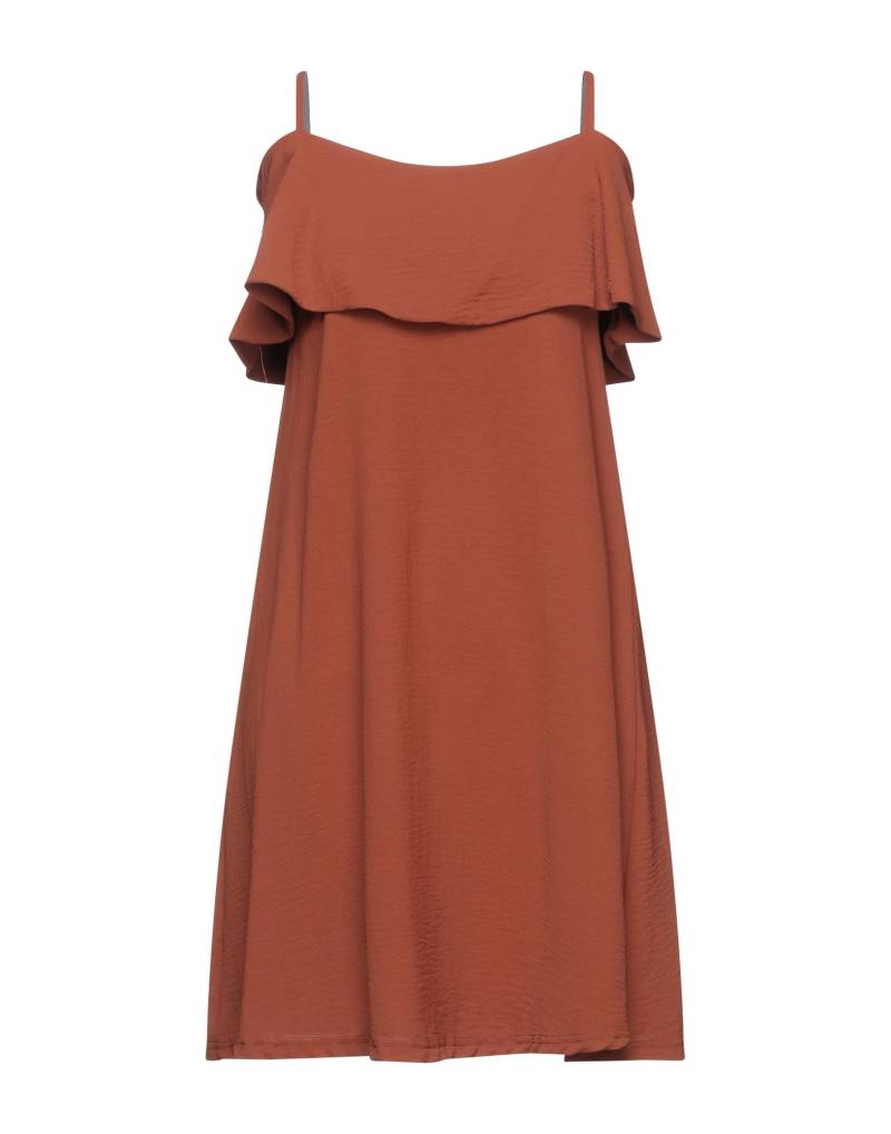 BLUKEY Midi-kleid Damen Braun von BLUKEY
