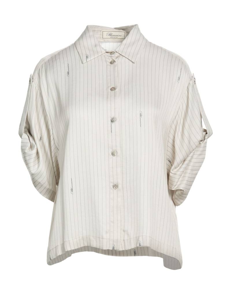 BLUMARINE Hemd Damen Hellgrau von BLUMARINE