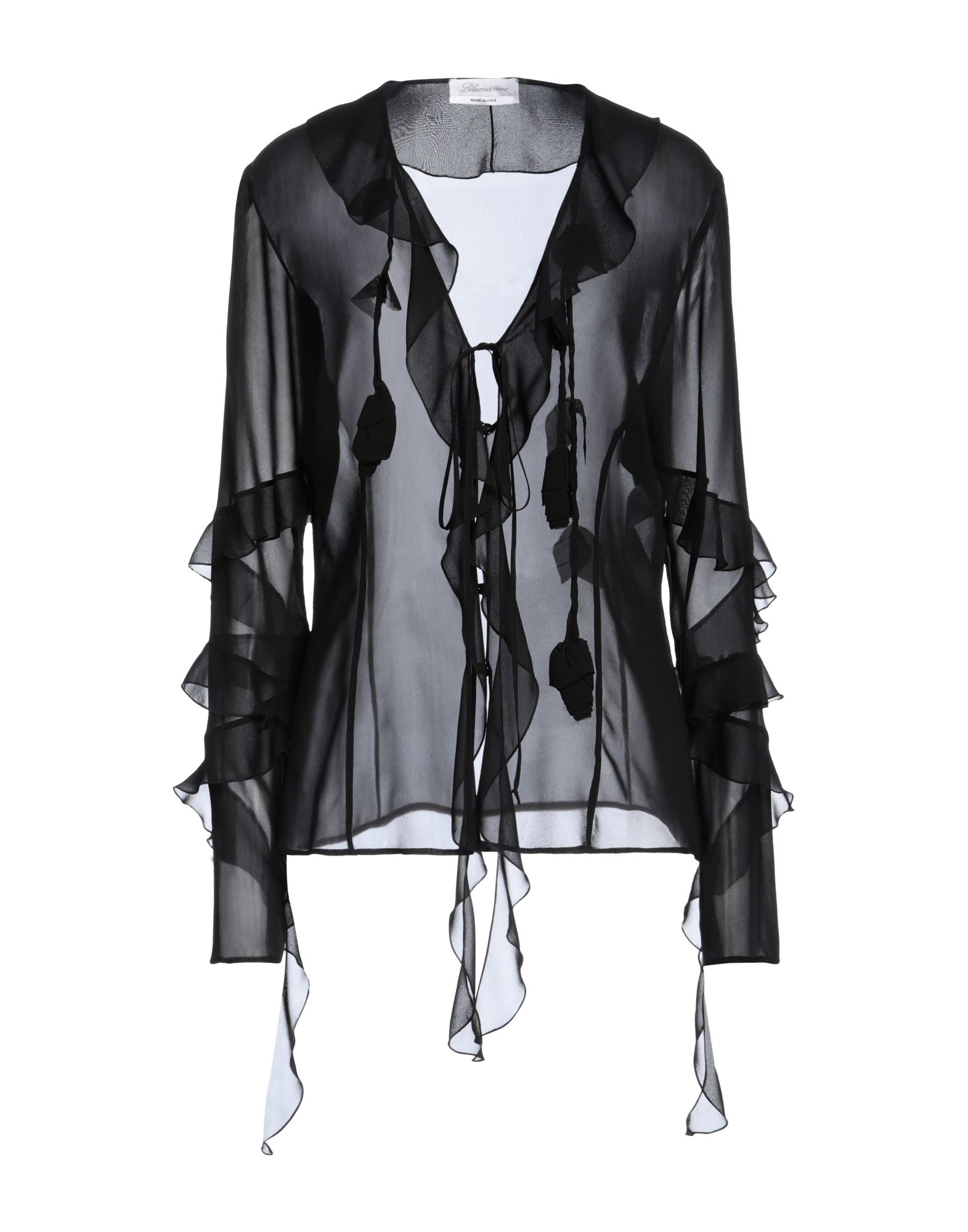 BLUMARINE Hemd Damen Schwarz von BLUMARINE