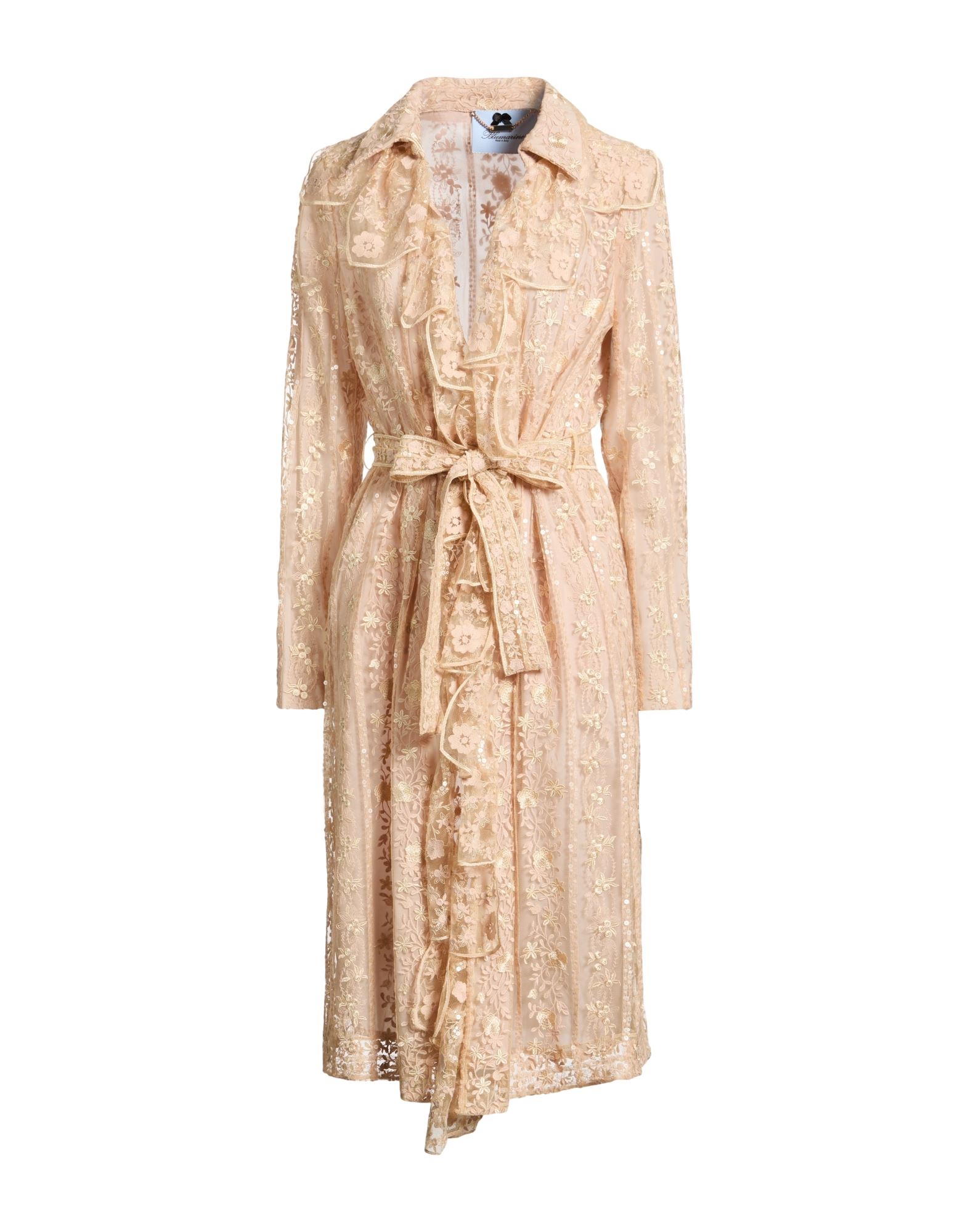 BLUMARINE Jacke, Mantel & Trenchcoat Damen Beige von BLUMARINE