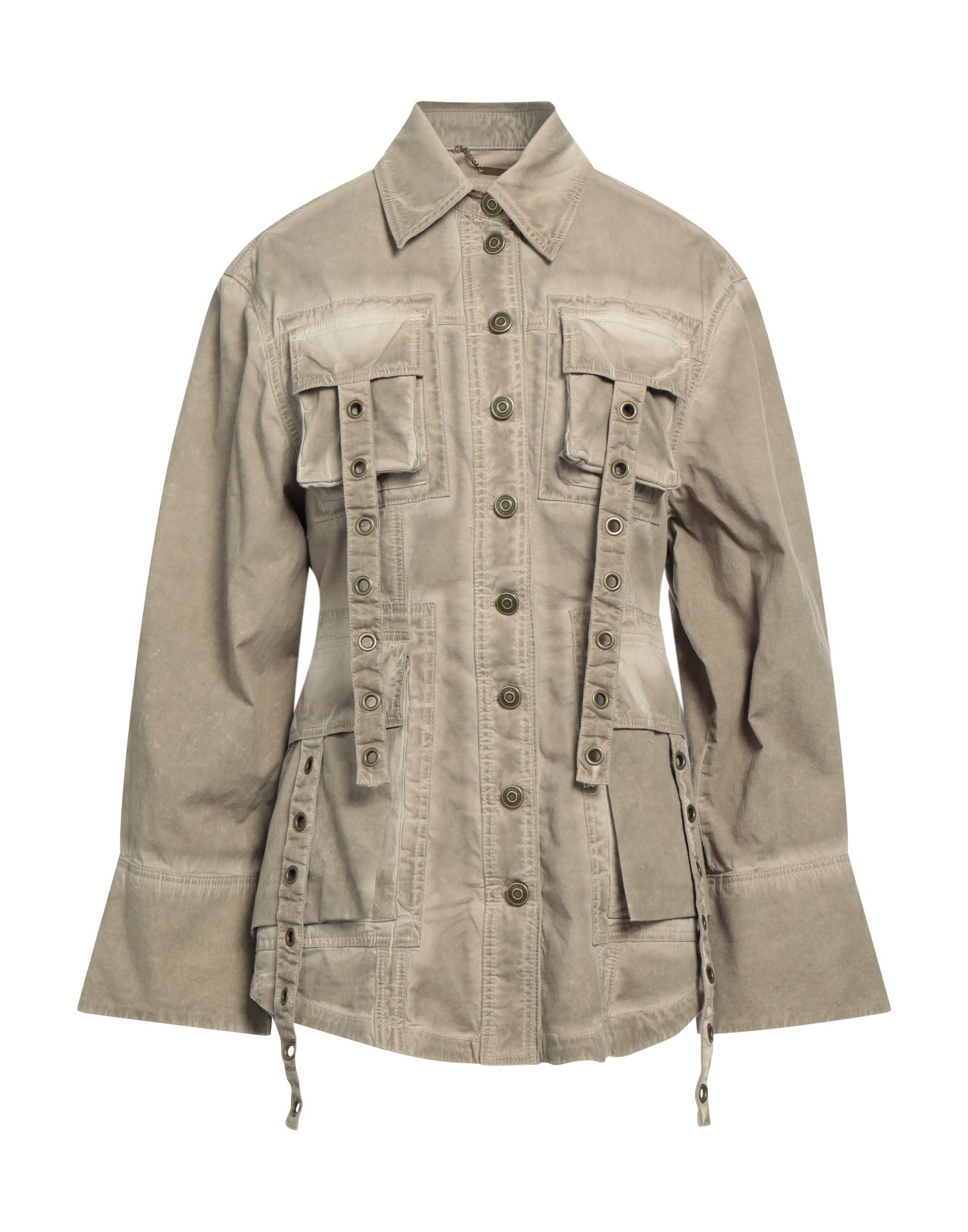 BLUMARINE Jacke & Anorak Damen Khaki von BLUMARINE