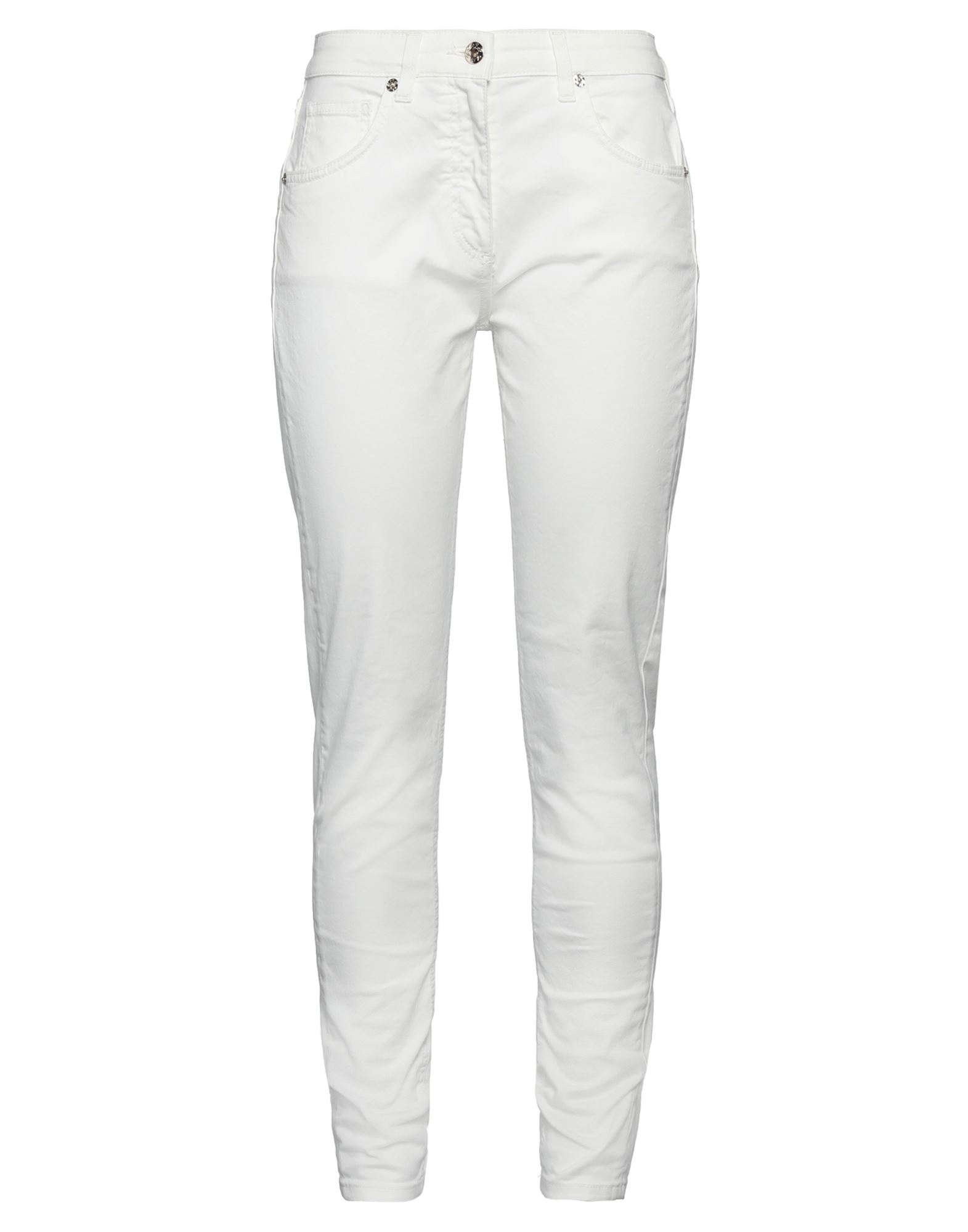 BLUMARINE Jeanshose Damen Weiß von BLUMARINE