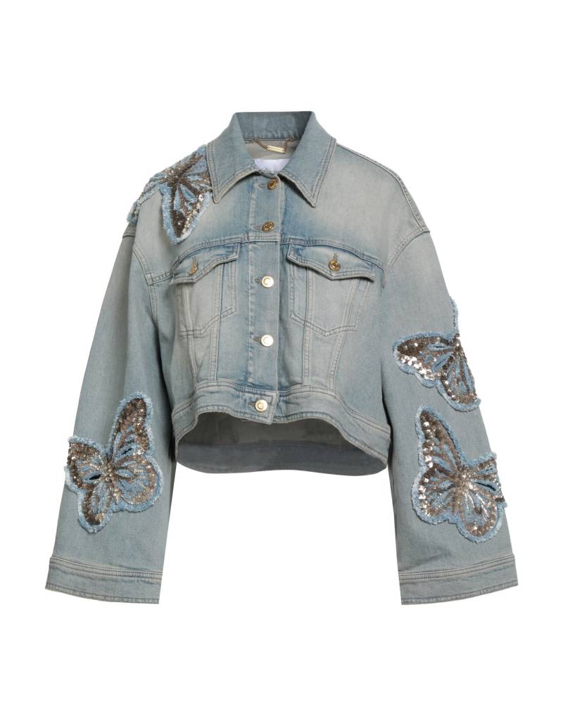 BLUMARINE Jeansjacke/-mantel Damen Blau von BLUMARINE