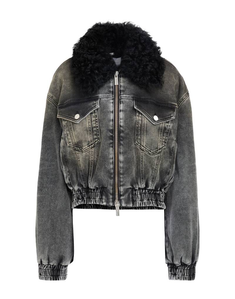 BLUMARINE Jeansjacke/-mantel Damen Schwarz von BLUMARINE