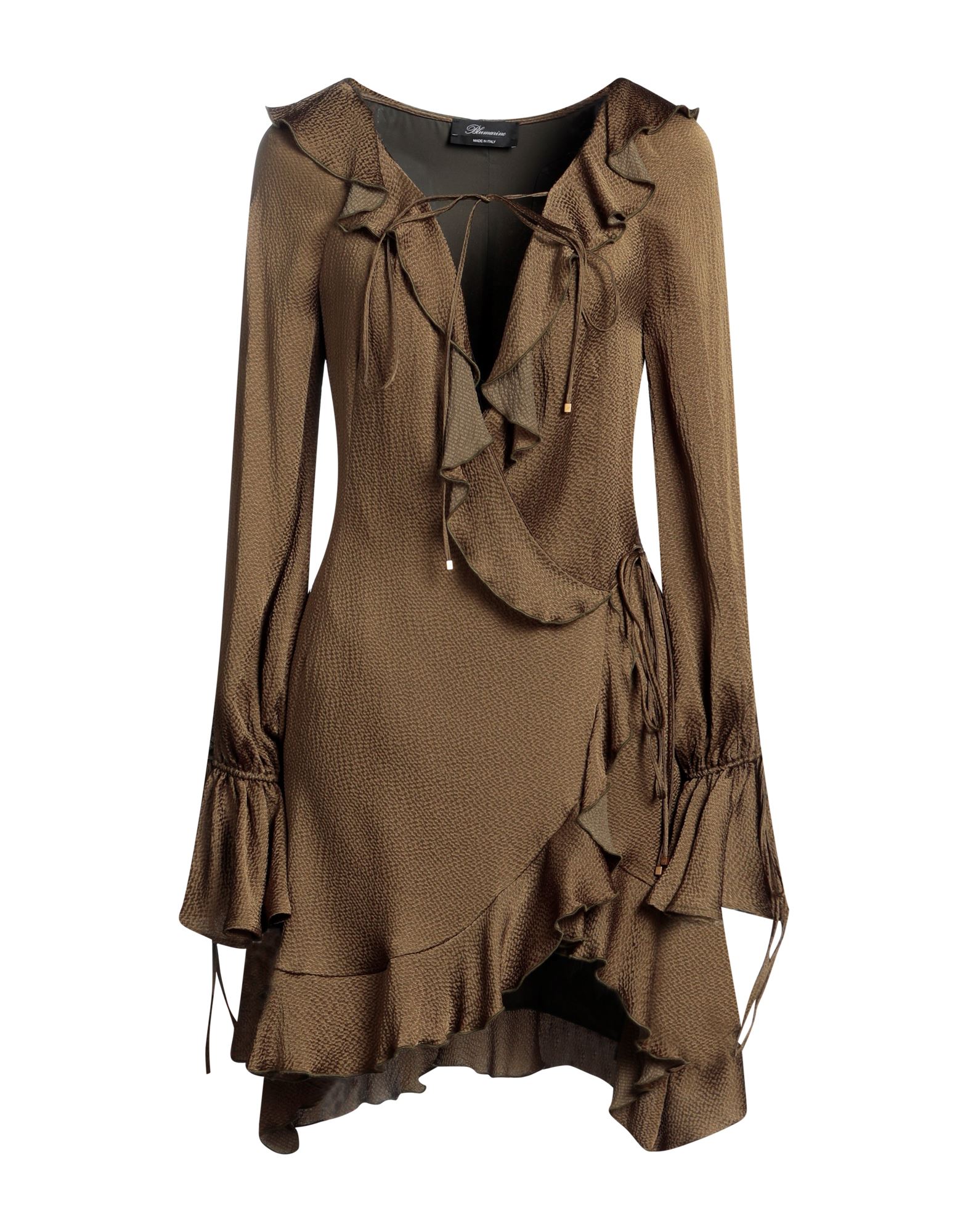 BLUMARINE Mini-kleid Damen Militärgrün BLUMARINE Mini-kleid Damen Militärgrün von BLUMARINE