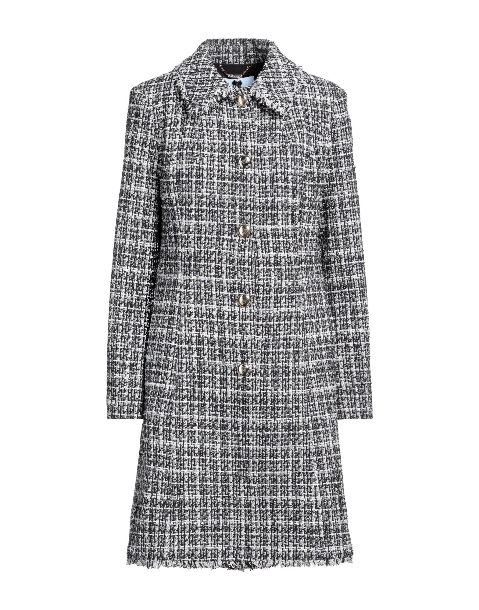 BLUMARINE Mantel Damen Schwarz von BLUMARINE