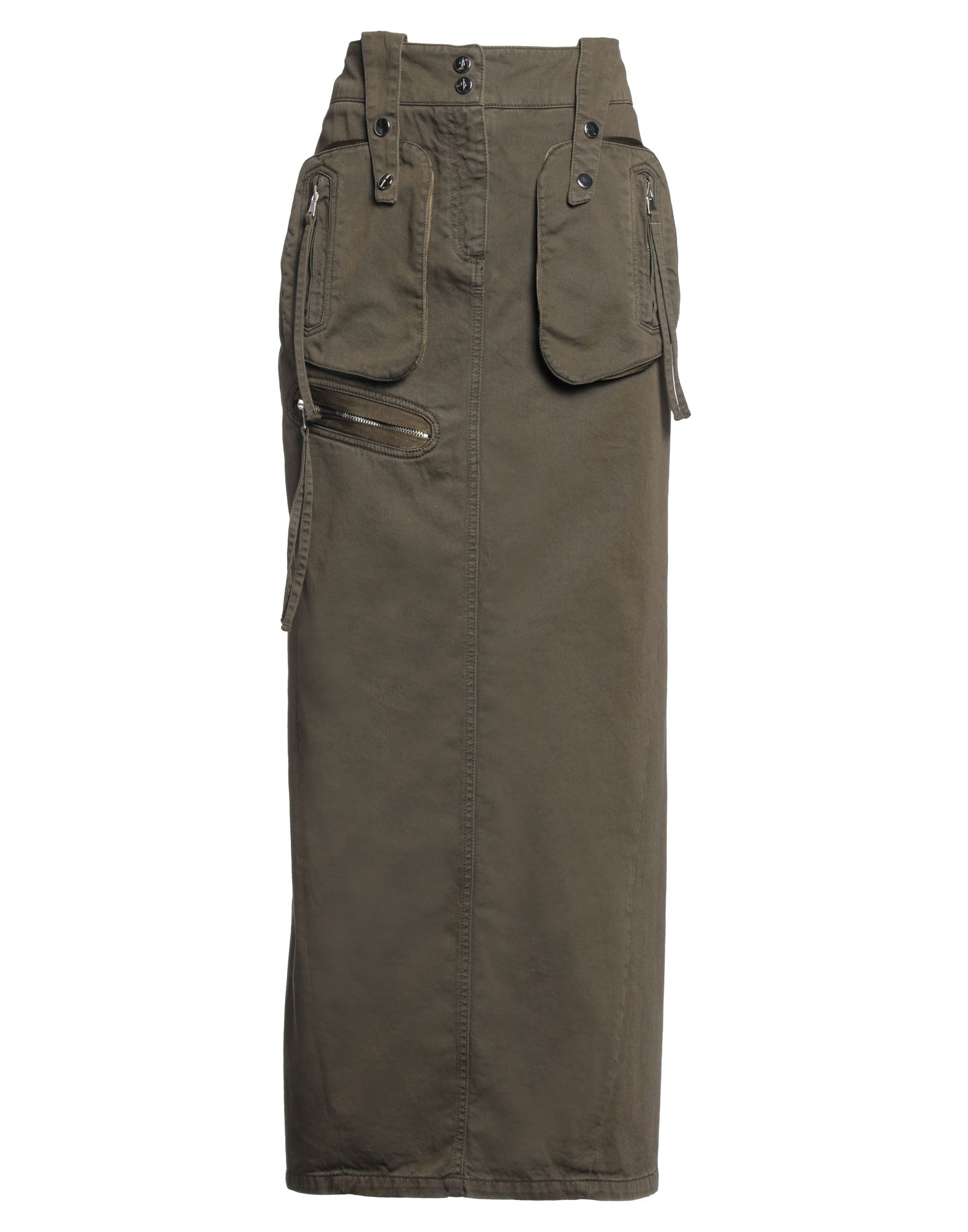 BLUMARINE Maxi-rock Damen Militärgrün BLUMARINE Maxi-rock Damen Militärgrün von BLUMARINE