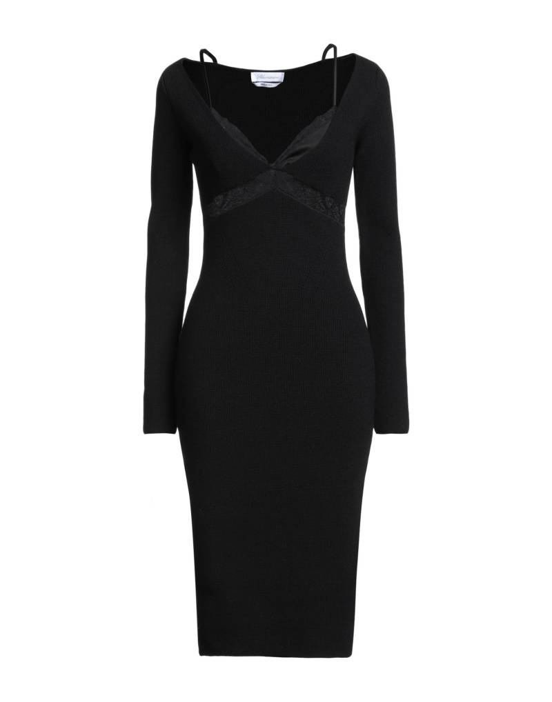 BLUMARINE Midi-kleid Damen Schwarz von BLUMARINE
