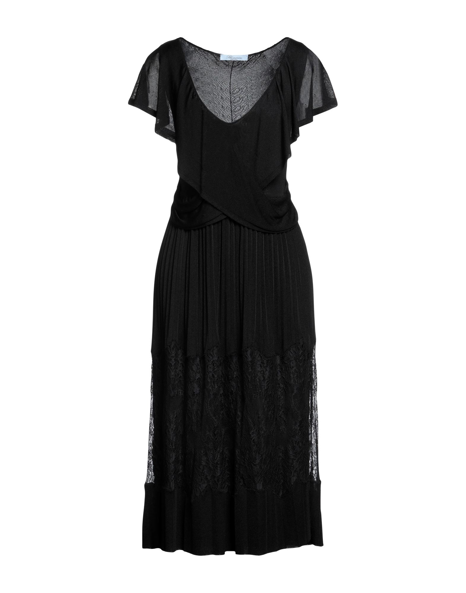 BLUMARINE Midi-kleid Damen Schwarz von BLUMARINE