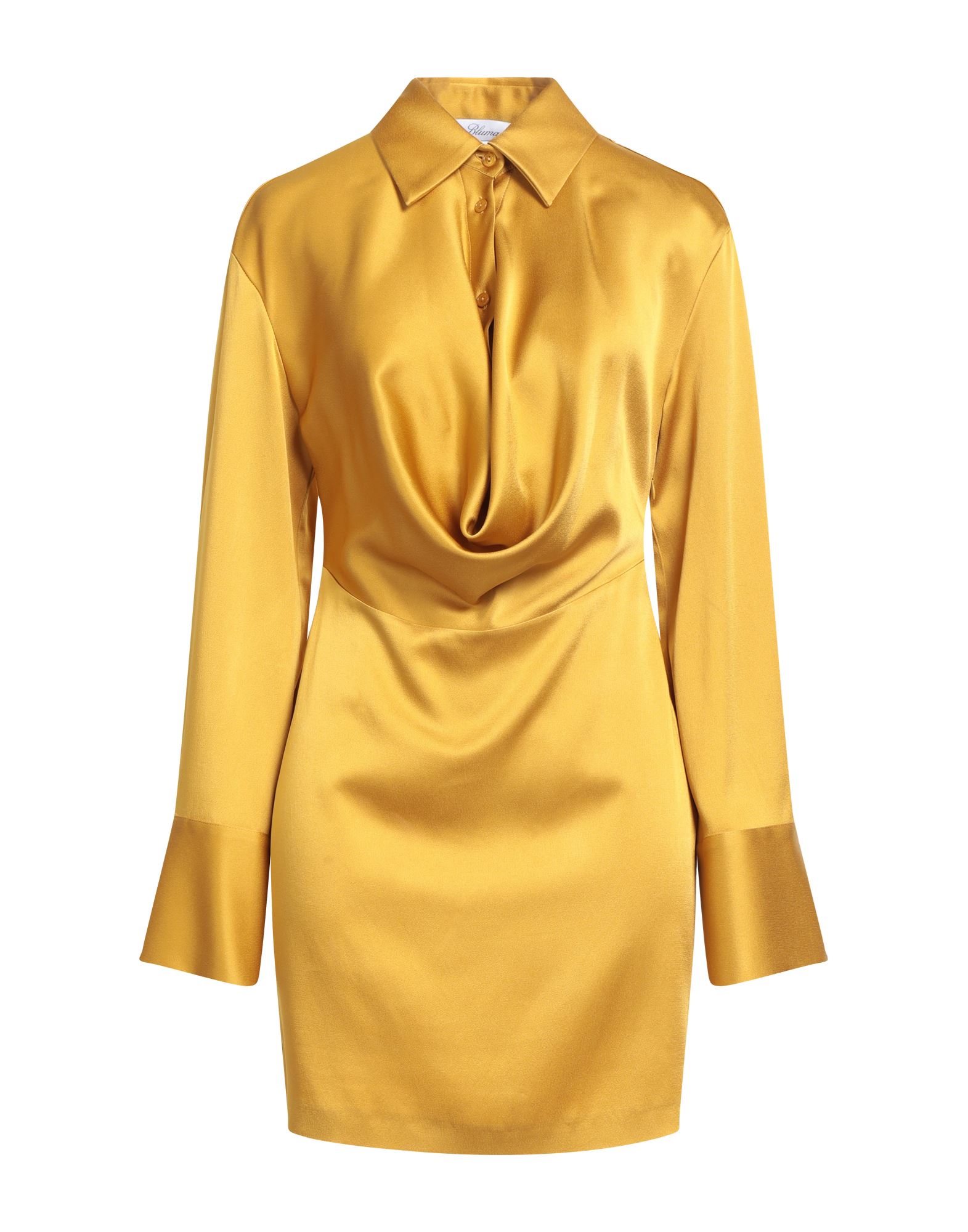 BLUMARINE Mini-kleid Damen Senf BLUMARINE Mini-kleid Damen Senf von BLUMARINE