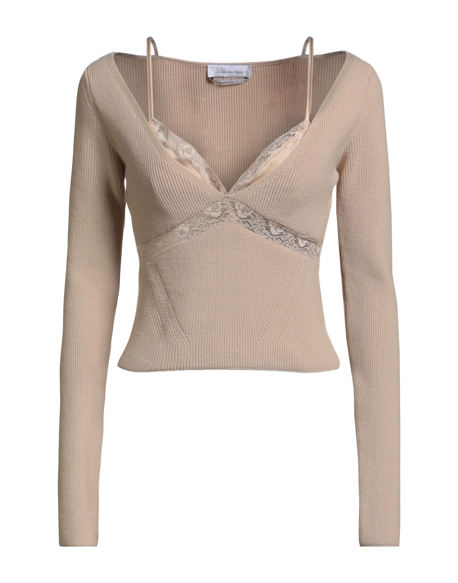 BLUMARINE Pullover Damen Beige von BLUMARINE
