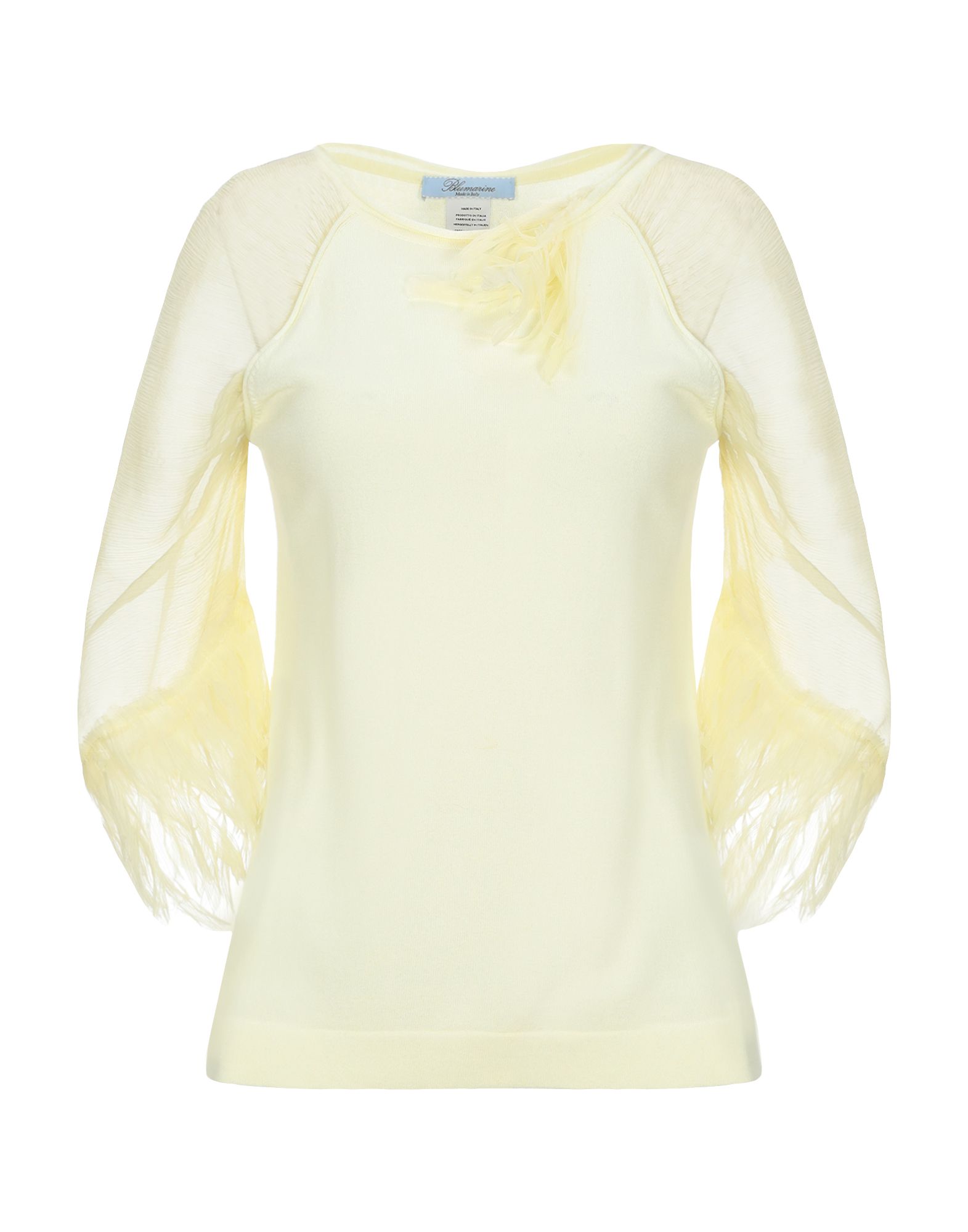 BLUMARINE Pullover Damen Hellgelb von BLUMARINE