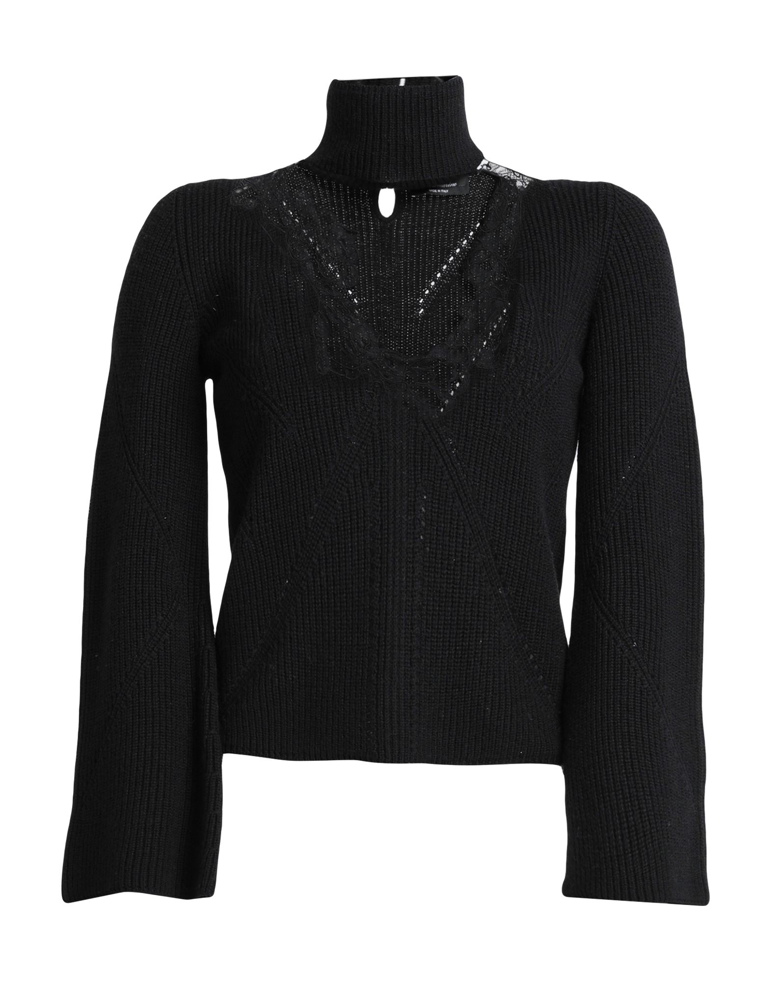 BLUMARINE Rollkragenpullover Damen Schwarz von BLUMARINE