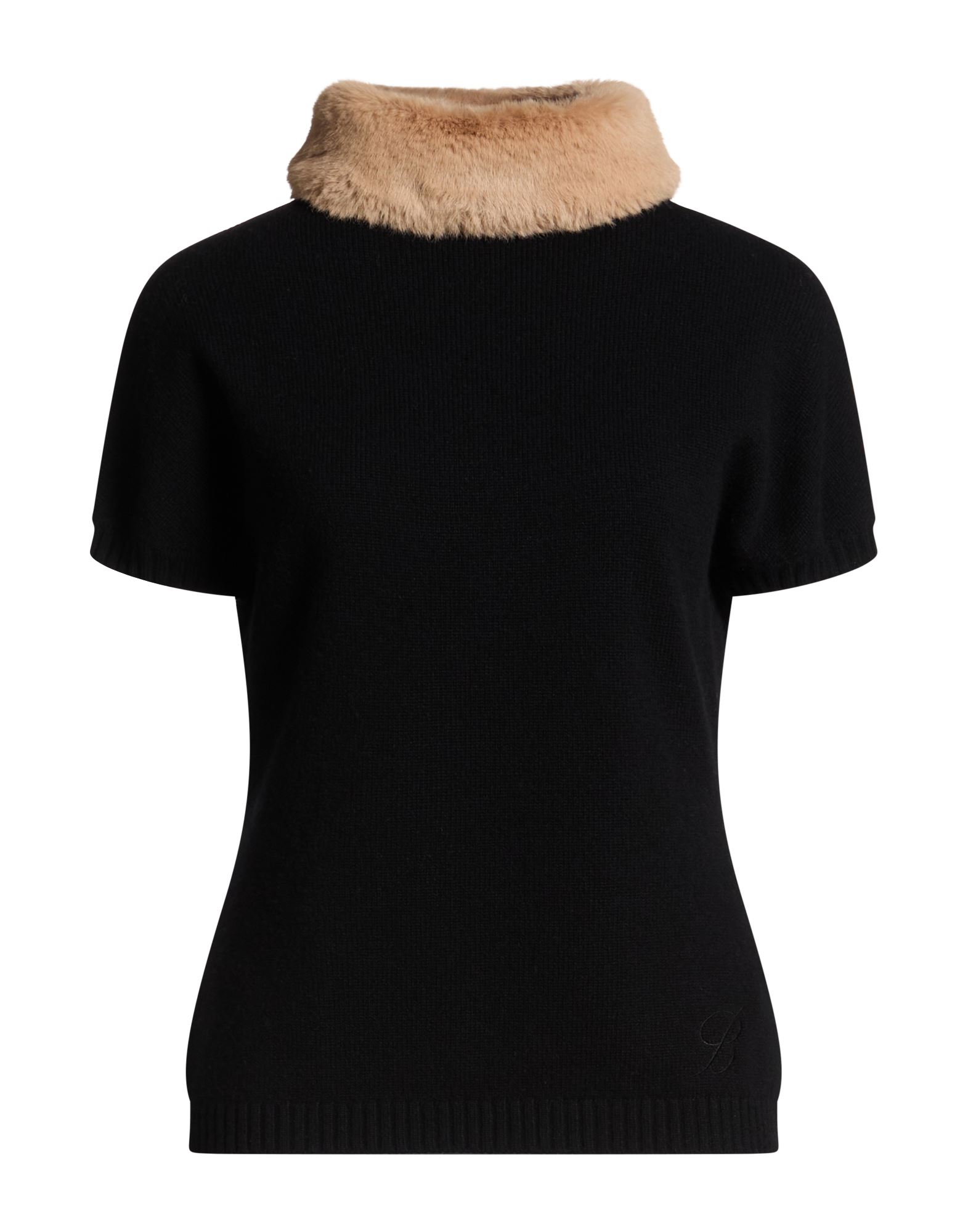 BLUMARINE Rollkragenpullover Damen Schwarz von BLUMARINE