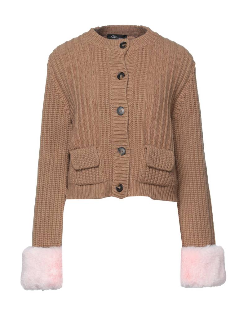 BLUMARINE Strickjacke Damen Kamel von BLUMARINE