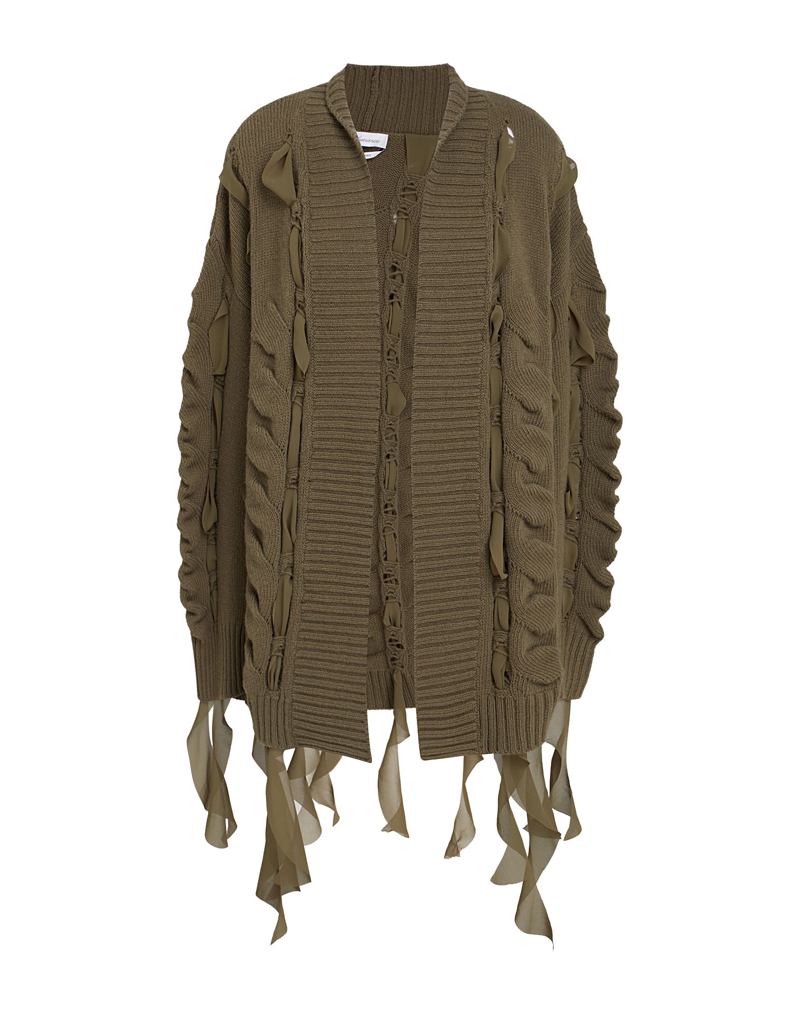 BLUMARINE Strickjacke Damen Militärgrün BLUMARINE Strickjacke Damen Militärgrün von BLUMARINE