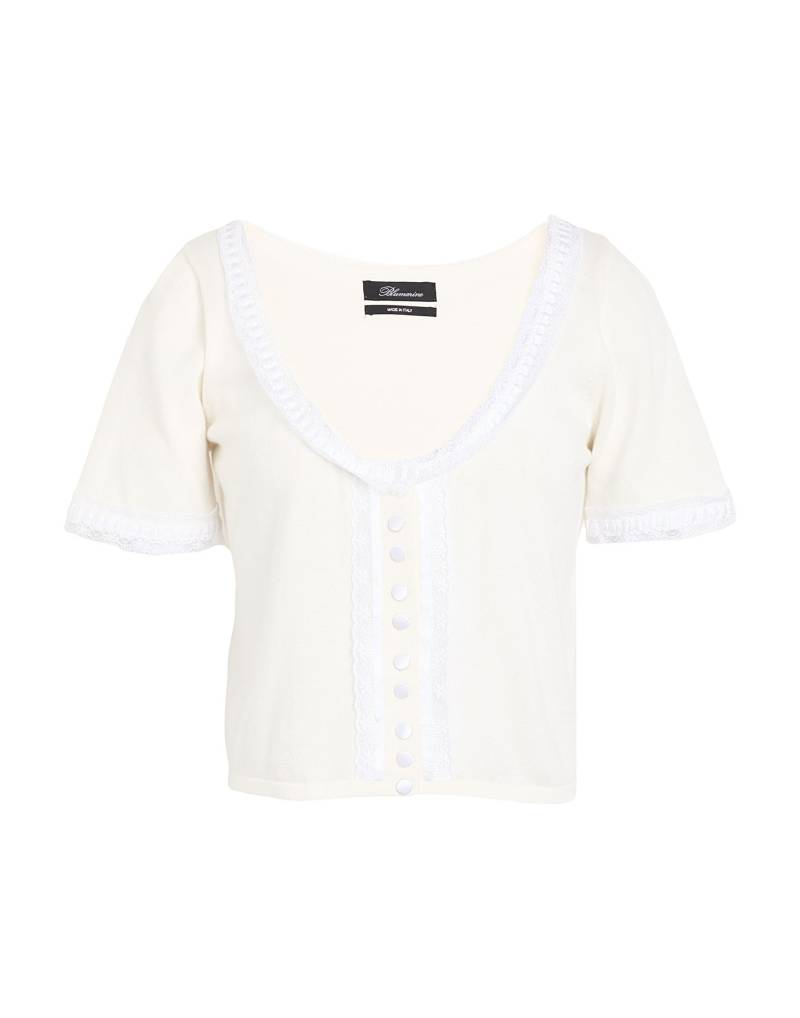 BLUMARINE Strickjacke Damen Weiß von BLUMARINE