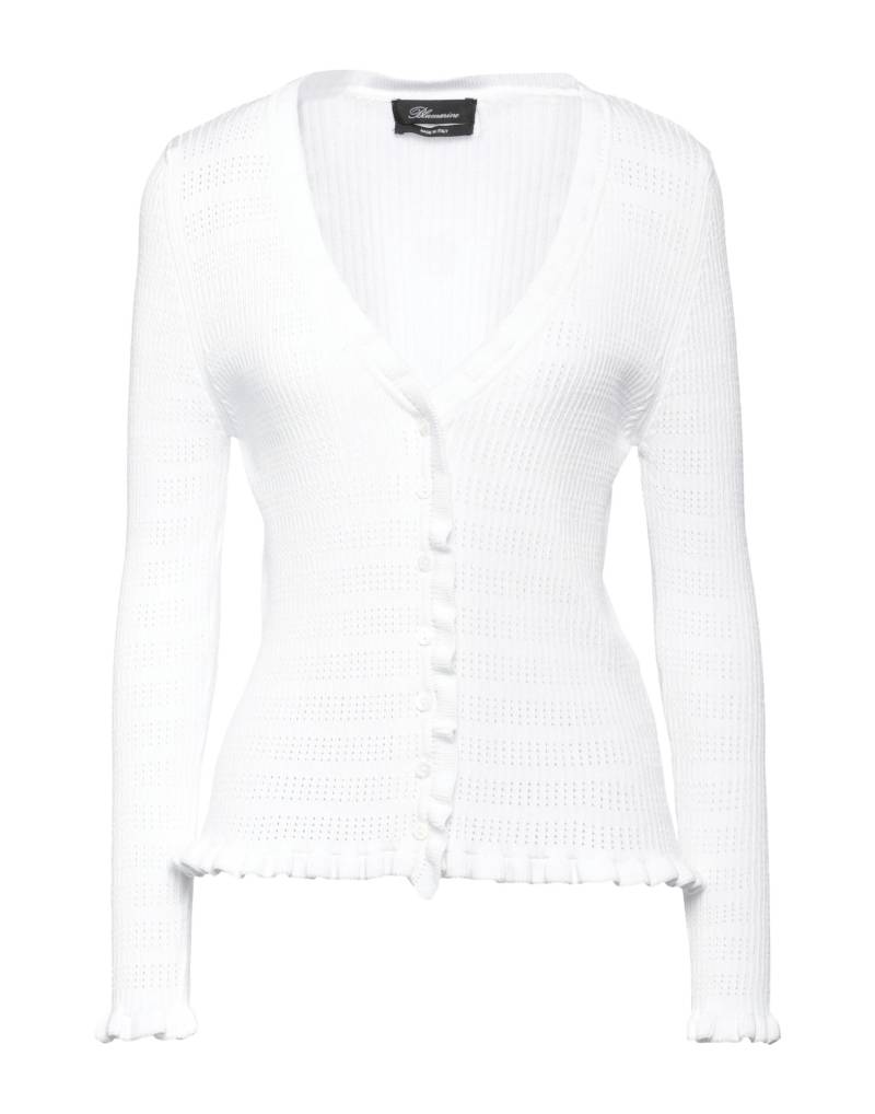 BLUMARINE Strickjacke Damen Weiß von BLUMARINE