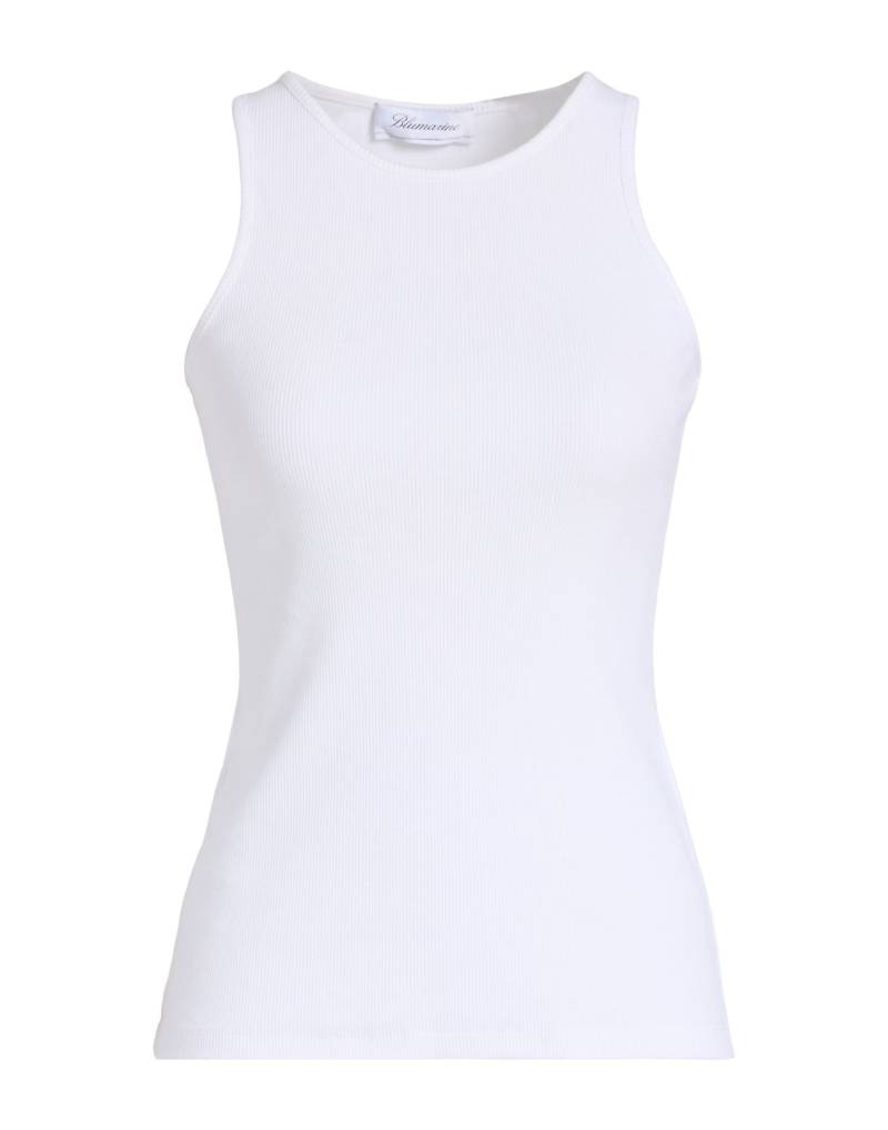 BLUMARINE Tank Top Damen Weiß von BLUMARINE