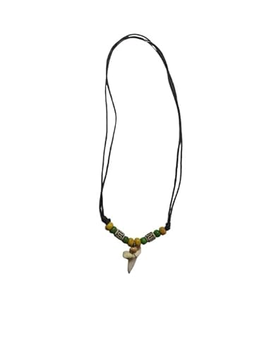 BLUSUPERSHOP 1 Halskette Art 16, Anhänger echter Haifischzahn 2 3 cm ca. sind immer unterschiedlich und verstellbares Band Tribal Unisex, medium, Seil und Muscheln, haifischzahn BLUSUPERSHOP 1 Halskette Art 16, Anhänger echter Haifischzahn 2 3 cm ca. sind immer unterschiedlich und verstellbares Band Tribal Unisex, medium, Seil und Muscheln, haifischzahn von BLUSUPERSHOP