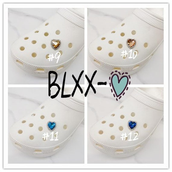Diy Rose Strass Liebe Schmücken Schuhe Charme/Luxus Für Krokodil Geschenk /Junge Mädchen Frauen von BLXXs