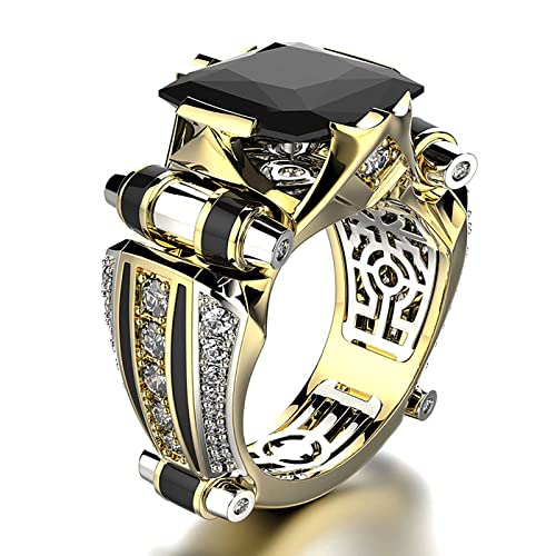 BMDHA Selbstverteidigung Ringe,Schlagring Galvanisierter Diamantring Diamantring, Aus Edelstahl Schmuck Im Retro-Stil Kreativer Dominanter Ring,Herren- Und Damenaccessoires BMDHA Selbstverteidigung Ringe,Schlagring Galvanisierter Diamantring Diamantring, Aus Edelstahl Schmuck Im Retro-Stil Kreativer Dominanter Ring,Herren- Und Damenaccessoires von BMDHA