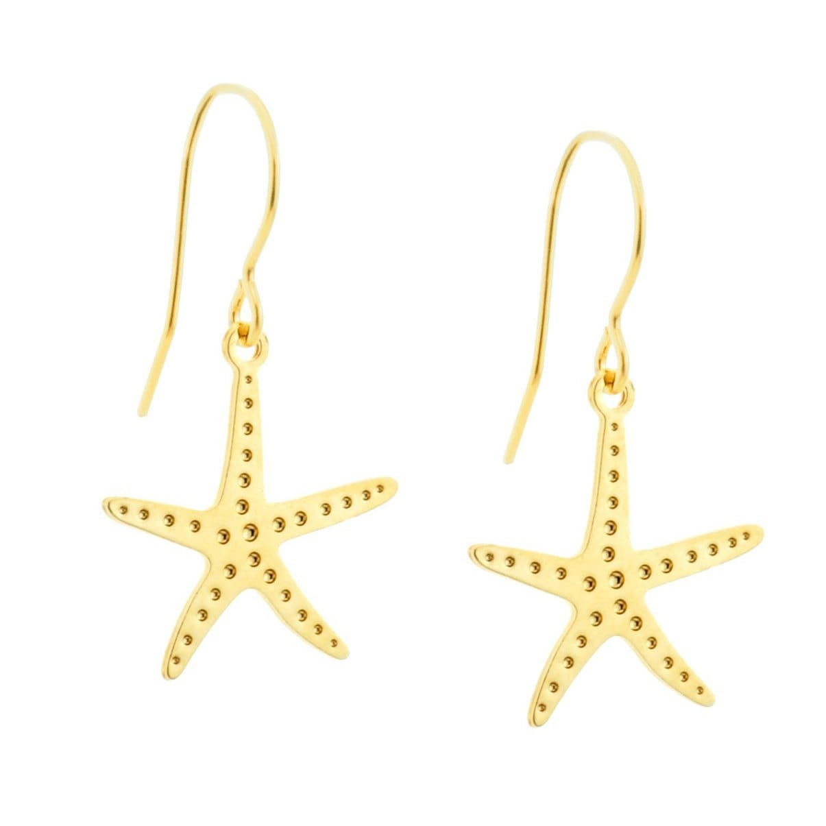 Weihnachtsverkauf Glänzende Goldseestern-Ohrringe, Ozeanohrringe Weihnachtsverkauf Glänzende Goldseestern-Ohrringe, Ozeanohrringe von BMHandcraftedJewelry
