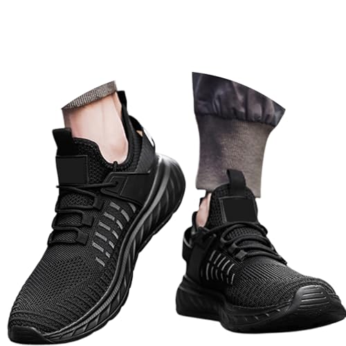 BMKKTOP Sneakers Herren barfußschuhe Damen barfuss Schuhe Sneaker Sportschuhe Traillaufschuhe Turnschuhe Freizeitschuhe barfuß-Schuhe Wasserschuhe wasserdicht Gummi weiß 46 von BMKKTOP