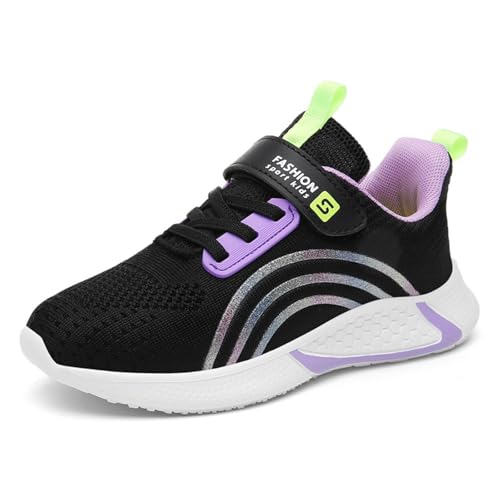 Kinder Schuhe Jungs Laufschuhe Sportschuhe Jungen mädchen Outdoor Turnschuhe atmungsaktiv Ultraleicht Hallenschuhe klettverschlu Sneaker Indoor Unisex-Kinder 38 34 weiße Sohle 30 Kangaroos 35 von BMKKTOP