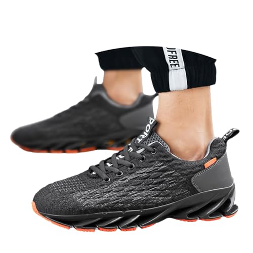 Sneakers Herren barfußschuhe Damen barfuss Schuhe Sneaker Sportschuhe Traillaufschuhe Turnschuhe Freizeitschuhe barfussschuhe Shoes for Men schwarz rot weiß Leder von BMKKTOP